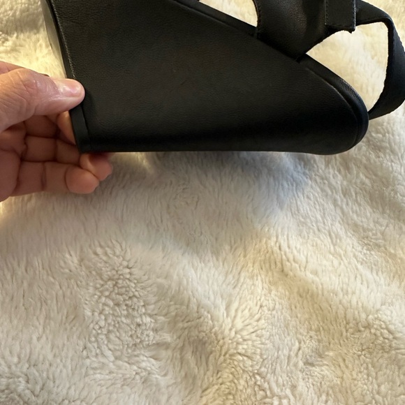 Xaria Black Steve Madden Wedges - Picture 3 of 5